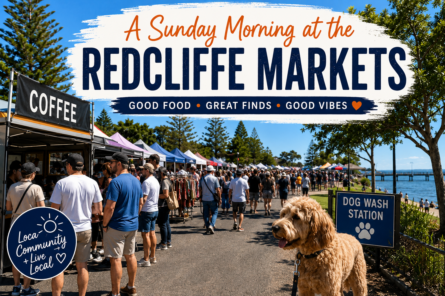 Exploring the Redcliffe Markets: Food, Coffee and Community