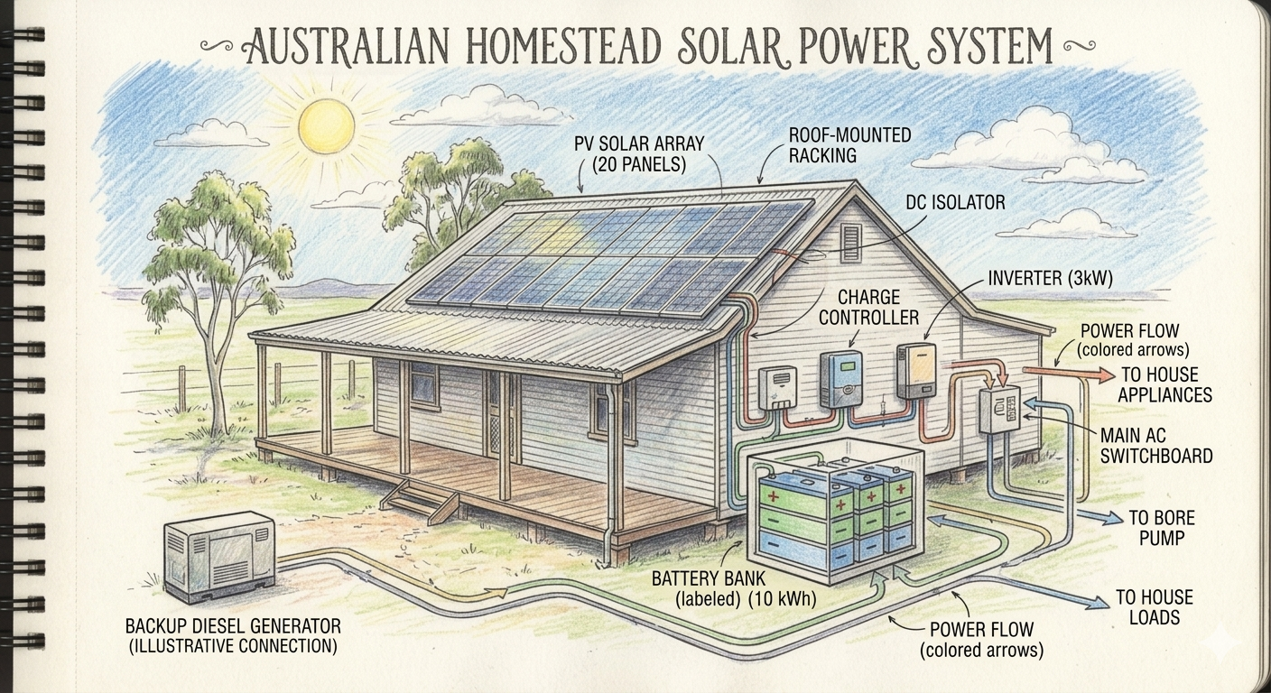 Solar System Schematic